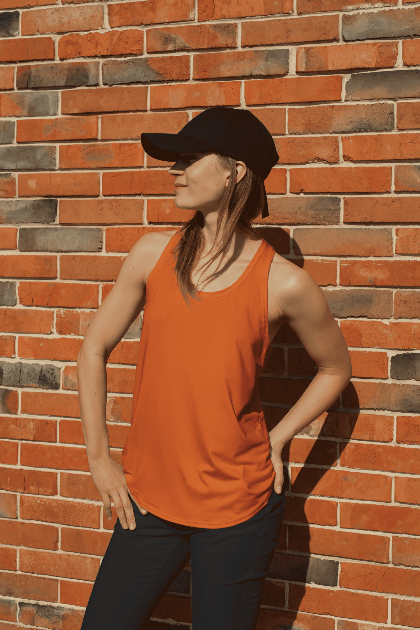 Camiseta sin manga personalizada para mujer