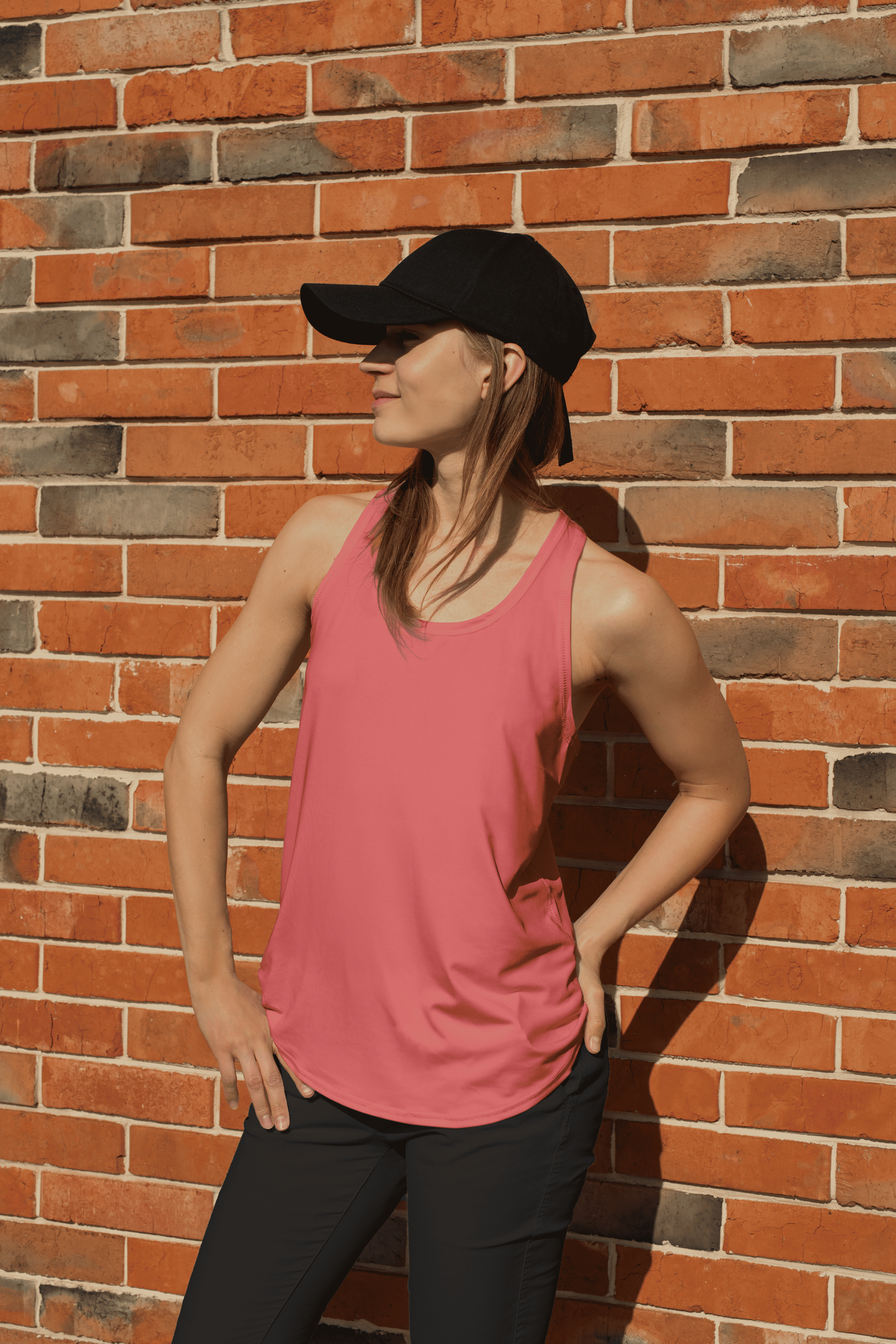 Camiseta sin manga personalizada para mujer